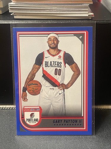 スポーツ選手 Panini Gary Payton 1of1 Gary Payton 2023-24 Panini Phoenix Blue Ice No.27 Seattle
