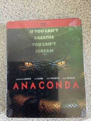 Anaconda - Steelbook (Blu-ray) Ice Cube, Jennifer Lopez, Owen Wilson - NEW