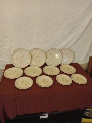 16pc CORNING Cornerstone Corelle CHINA BLOSSOM Cherry/Dogwood 4 PLACE SETTINGS