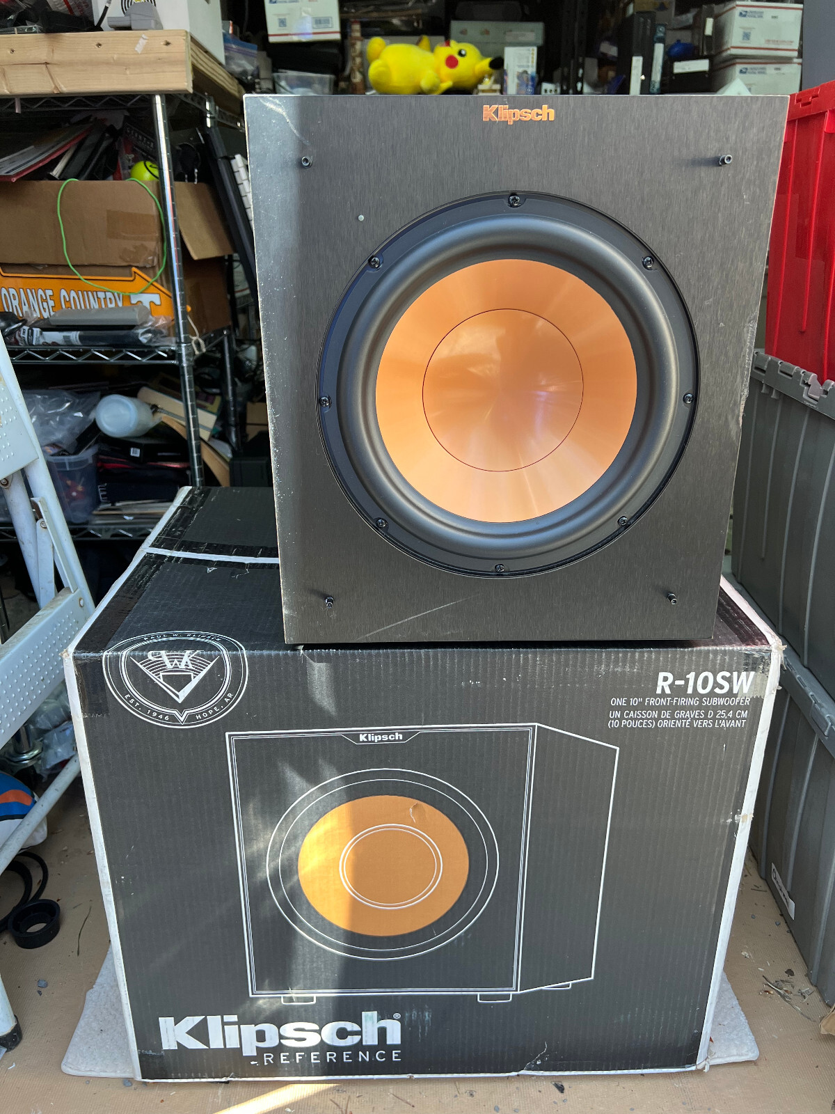 Klipsch Reference R10SW 10" 240W Powered Subwoofer BlackのeBay公認海外通販