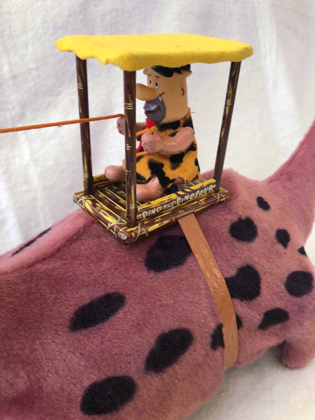 1960’s Marx Fred on Dino Battery Operated (Works Great) with Original Box