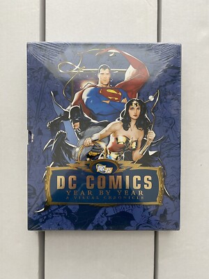 DC COMICS YEAR BY YEAR: A Visual Chronicle HARDCOVER NEW Factory Sealed