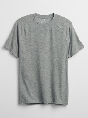 GapFit All Day T-Shirt - Antique Pewter - Size Large