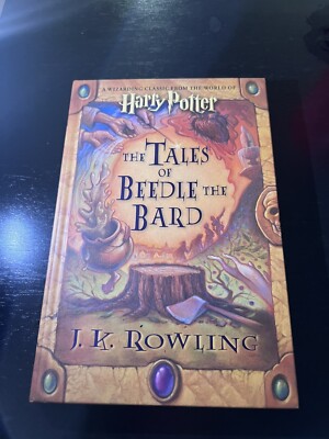 HARRY POTTER TALES OF BEEDLE THE BARD JK Rowling 1st Ed./1st Print Auto Signed