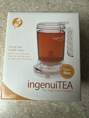 S&nbsp;ingenuitea Loose Leaf Tea Infuser Teapot 16 Oz Bpa-free