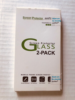 2 Pack amFilm Screen Protector for iPhone 6/7/8 Tempered Glass Scratch Resistant