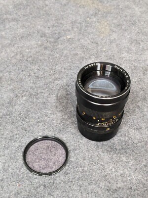 Suntar Auto 135mm f/2.8  Screw Mount Lens no. 82930 free shipping with Filter