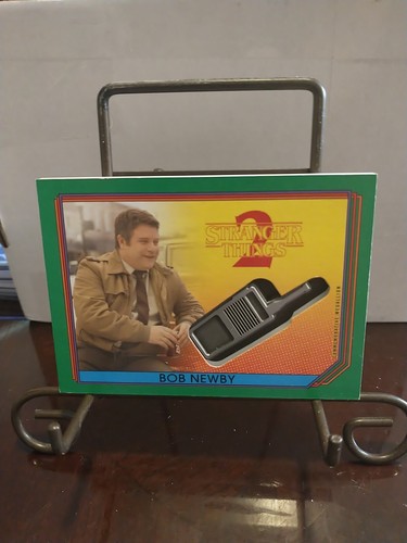 Bob Newby Commemorative Relic Walkie-talkie Stranger Things 2 Green 12 Of 50