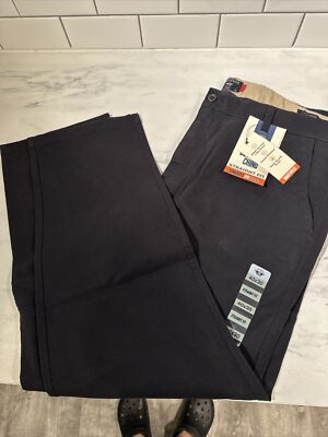 Dockers Men's Straight Fit Smart 360 Flex Ultimate Chino Pants - Black 40x30