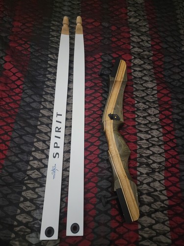Samick Sage Takedown Recurve Bow With SAS Spirit Limbs Read Description