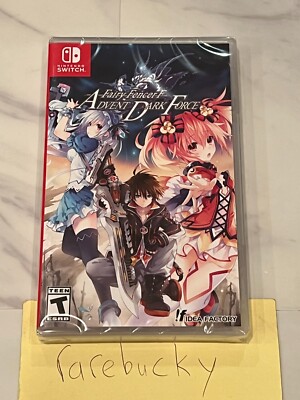 Fairy Fencer F Advent Dark Force Cover A (Switch) NEW SEALED MINT, RARE LRG!