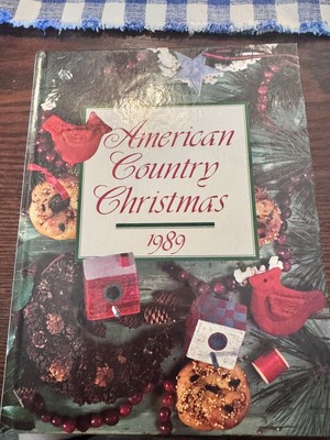 American Country Christmas 1989 by Oxmoor House Staff (Hardcover)