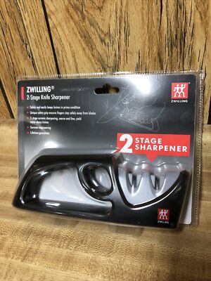 ZWILLING 2-stage Pull-Through Sharpener 32602-000 Brand New