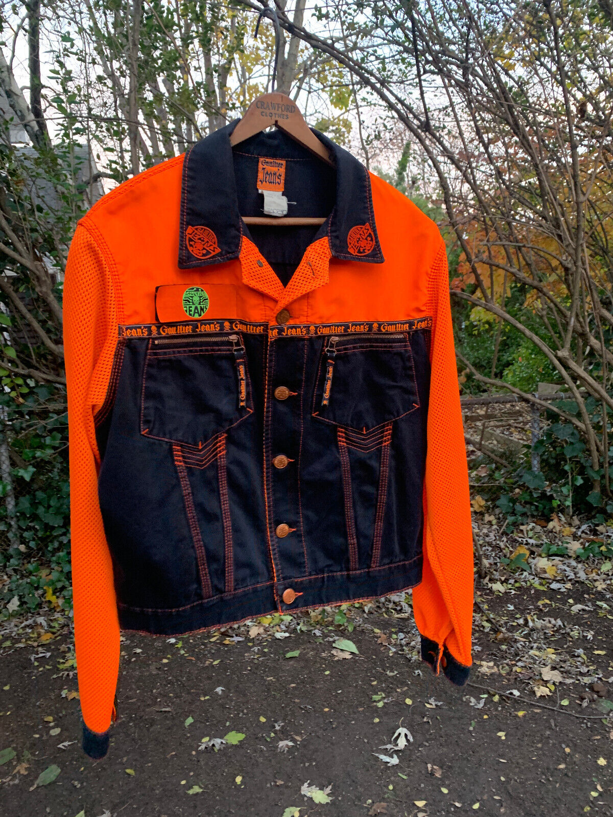 INCREDIBLE Jean Paul Gaultier Junior Mens Graphic Jeans INCREDIBLE Jean Paul Gaultier Junior Mens Graphic Jeans