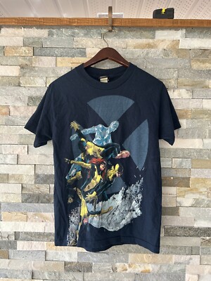 Vintage Mad Engine Marvel X Men T Shirt Size Medium