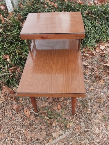 １*s様 ★US Vintage 50s Step Table Vintage Step End Table | eBay