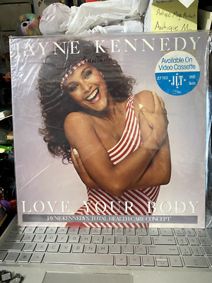 JAYNE KENNEDY LOVE YOUR BODY PROMO HYPE STICKER LP VINYL RECORD FACTORY SEALED