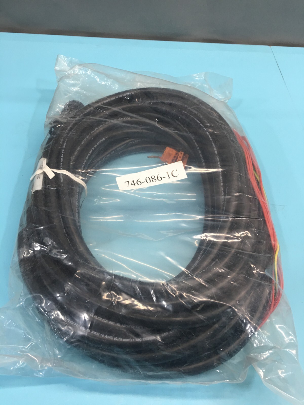 SCP 746-086-1C CABLE POWER AXIS 45FT., 121625