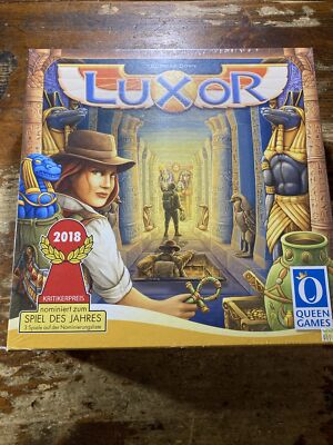 Luxor Board Game Brand New - Factory Sealed - Queen Games 2018 Game Of The Year
