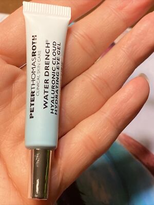 5 PETER THOMAS ROTH Water Drench Hyaluronic Cloud Hydrating EYE GEL 0.1oz MINI