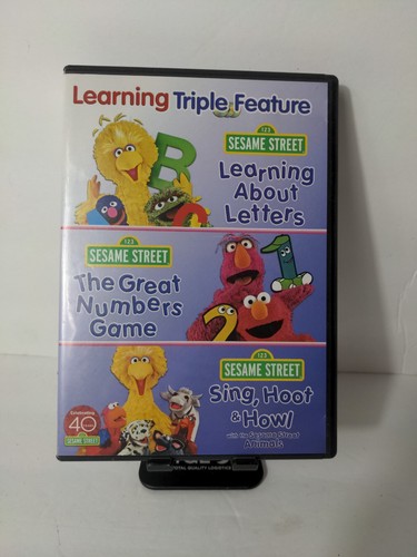 (未使用･未開封品)　Learning Triple Feature [DVD] [Import] tu1jdyt Sesame Street: Learning Triple Feature DVD Big Bird, Elmo