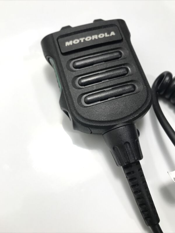 Motorola NMN6274A IMPRES XP RSM Lapel Microphone w/ 3.5mm Jack for APX Radio