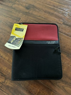 Mead Five Star Trapper Keeper Binder Large Pocket File Divider Zipper New