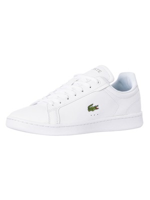 

Мужские кожаные кроссовки Lacoste Carnaby Pro BL23 1 SMA, белые, Белый, 745SMA011021G