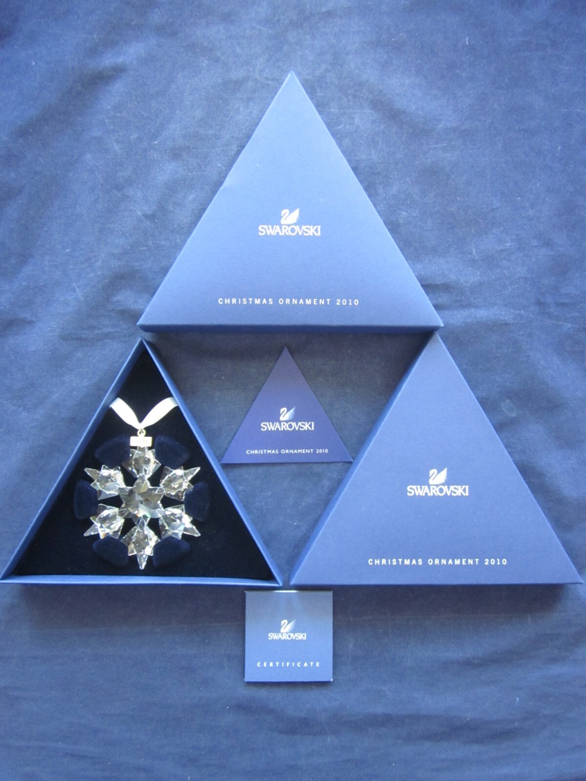 ラッピング・包装 SWAROVSKI CHRISTMAS ORNAMENT 2011 Swarovski Christmas Ornament 2011