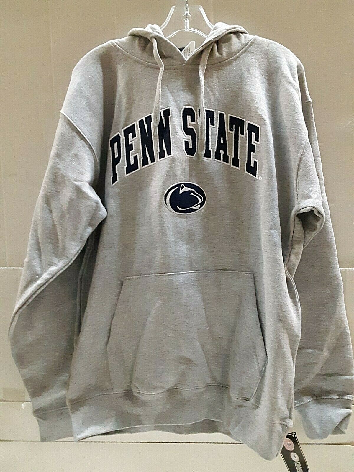 Penn State Nittany Lions NCAA Gray Genuine Stuff Hoodie Size Large eBay