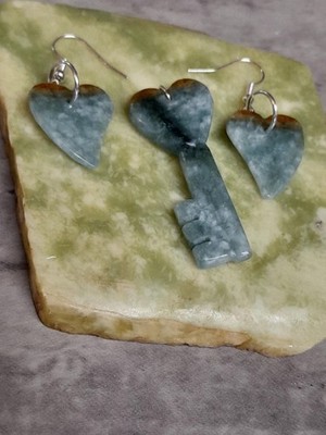 snowy Guatemalan Jadeite jade 