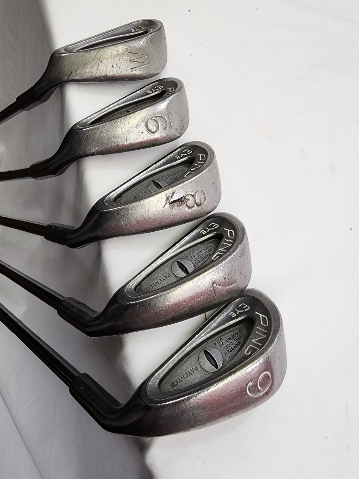 Vintage Ping Eye Cat Eye Black RH 5 Irons Set | eBay