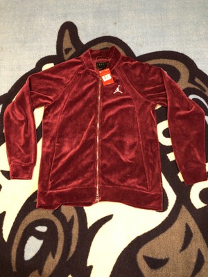 jordan jsw velour pullover hoodie