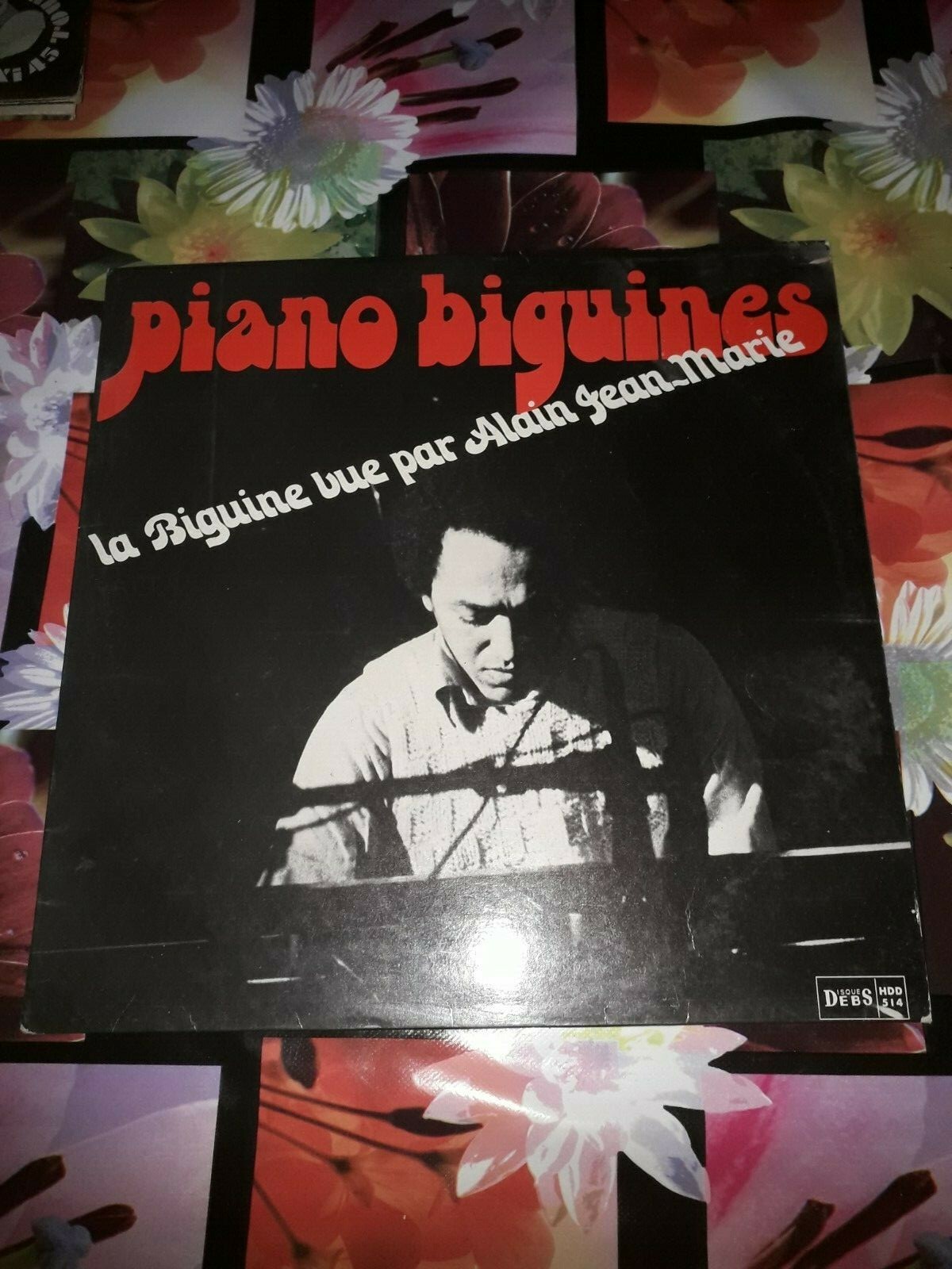 ORIGINAL FRENCH LP JAZZ ALAIN JEAN MARIE PIANO BIGUINRSS VG+