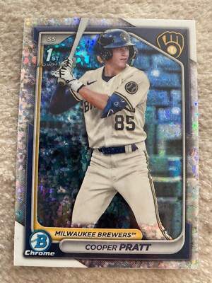 2024 Bowman Chrome Cooper Pratt Mini Diamond 