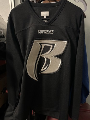 シャツ Supreme 14AW ruff ryders hockey jersey Supreme 2014 Ruff Ryders Hockey Jersey T-Shirt - White T