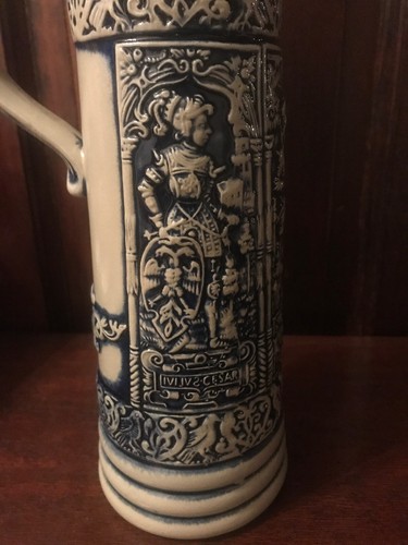 German Beer Stein, Julias Cesar/Carlvs Gros Alexander
