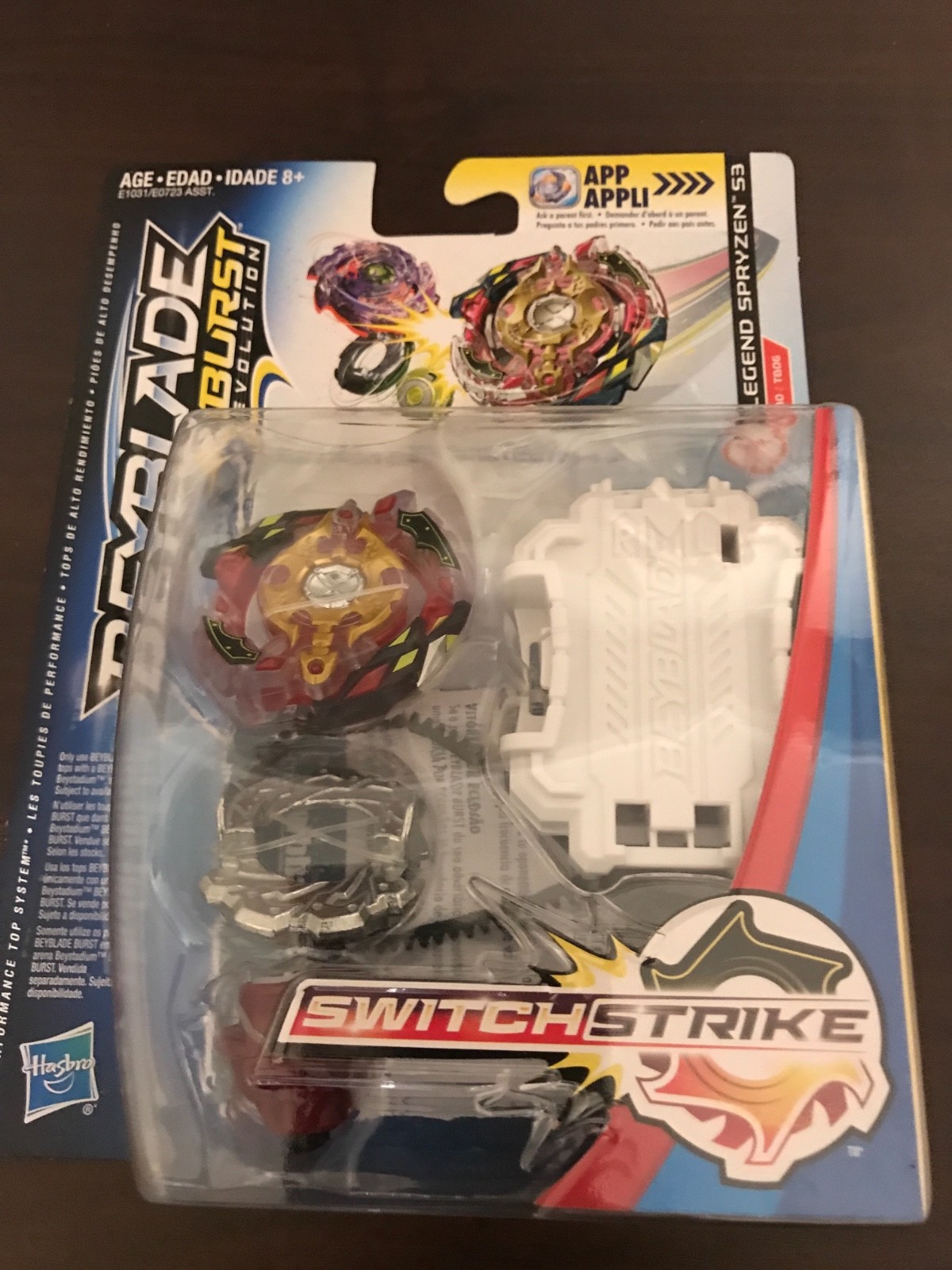 beyblade burst evolution legend spryzen s3