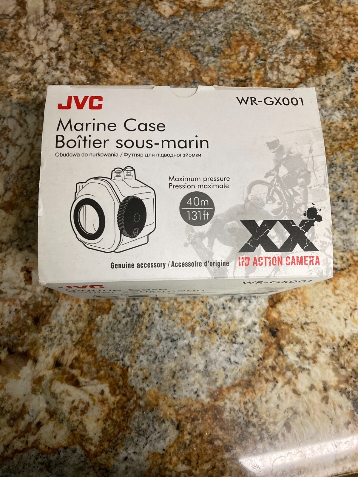 JVC WR-GX001 Marine Case for GC-XA1 Adixxion Action JVC WR-GX001 Marine Case for GC-XA1 Adixxion Action