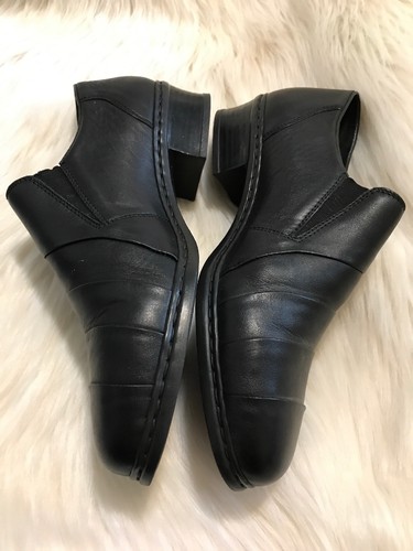 RIEKER Anti-Stress Dana Black Leather Slip On Loafer Women's Size 7