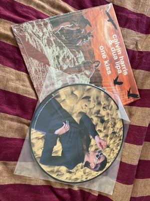 Calvin Harris & Dua Lipa ONE KISS 2018 Limited PICTURE DISC 12'' Single