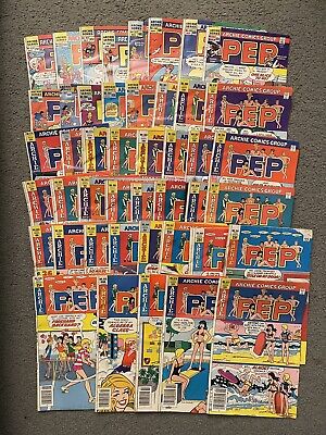 Pep Archie Comic Book Betty Veronica Bikini GGA DeCarlo Lot 40 1978-1986