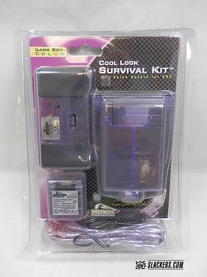 Gameboy Color link cable AC adapter light kit GBC new Nintendo Boy pick color 