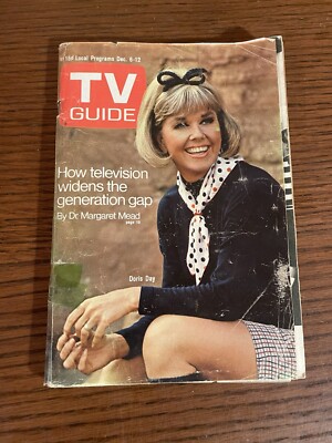 Tv Guide Digest Doris Day December 6-12, 1969 New Orleans ~ SEE PHOTOS