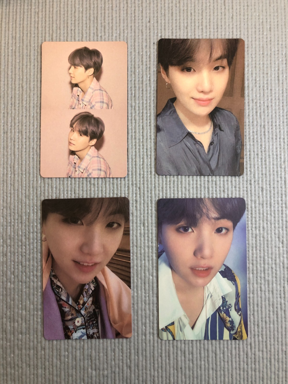 BTS [ Map Of The Soul ] PERSONA Official Photocard( SUGA
