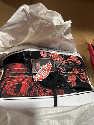 VANS Sk8-Hi Reissue x Stranger Things Upside Down 2022 SIZE 13 MENS SNEAKERS