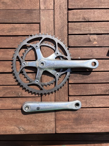 Shimano Dura Ace 7700 TT groupset with chain and two 9-speed cassettes