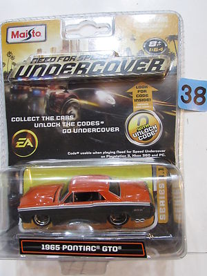 MAISTO NEED FOR SPEED UNDERCOVER EA 1965 PONTIAC GTO SCALE 1