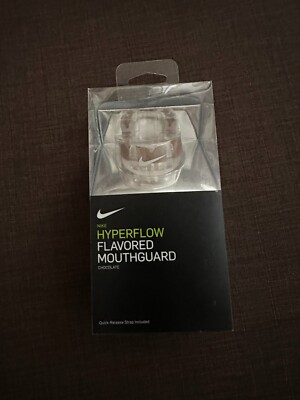 NIKE HYPERFLOW Youth Flavored Mouthguard Kit w/ Tethered Strap  - Chocolate