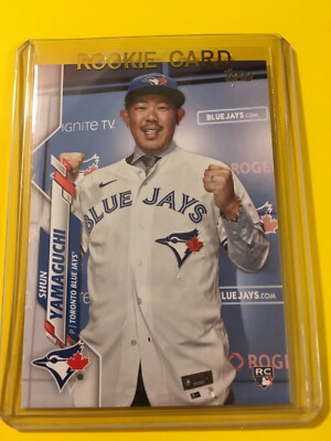   2020 Topps Series 2 SHUN YAMAGUCHI ROOKIE Base #449  RC Toronto Blue Jays